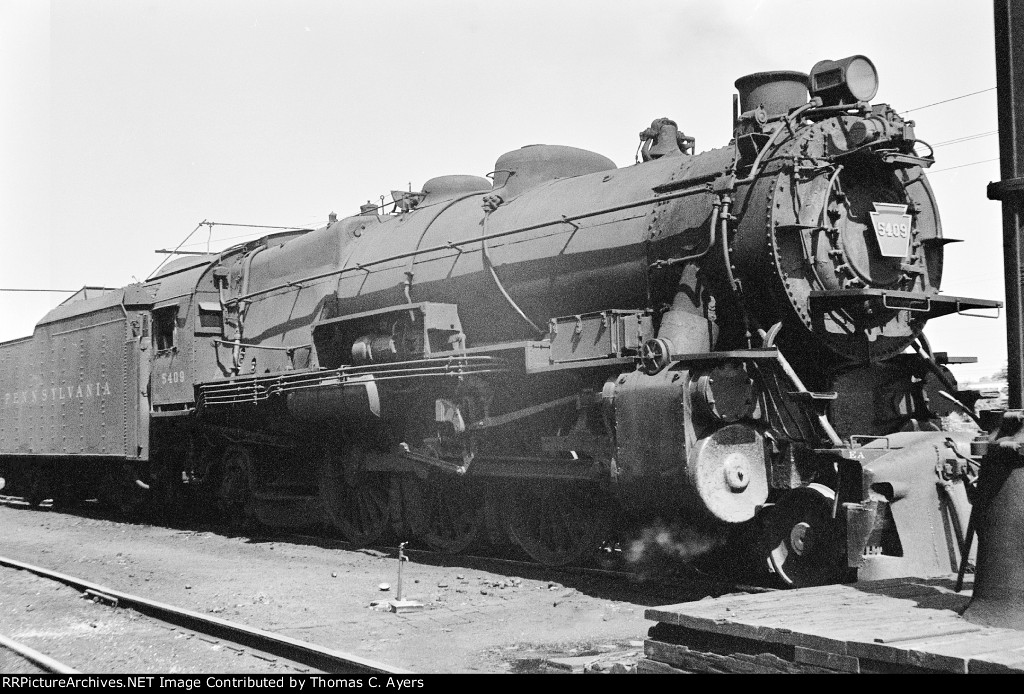 PRR Trenton Engine House, #2 of 3, c. 1954
